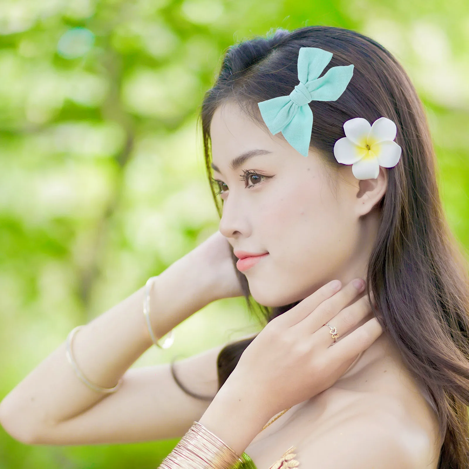 

9pcs Bow Hairpins Cotton Linen Toddler Hair Bows Baby Girl Clips Infant Headbands Hair Accessories Mixed Colors