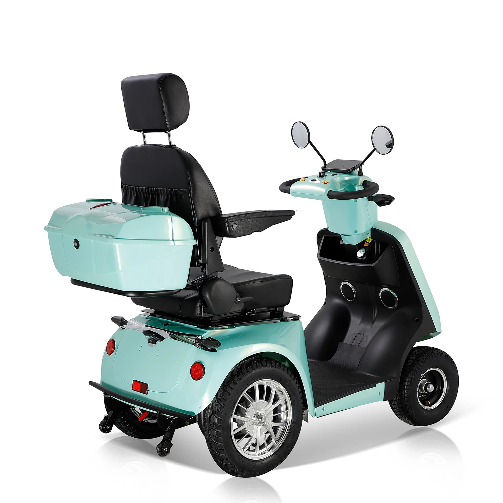 Snelste Scootmobiel Met Vier Wielen Voor Volwassenen & Senioren 800W Elektrische Auto