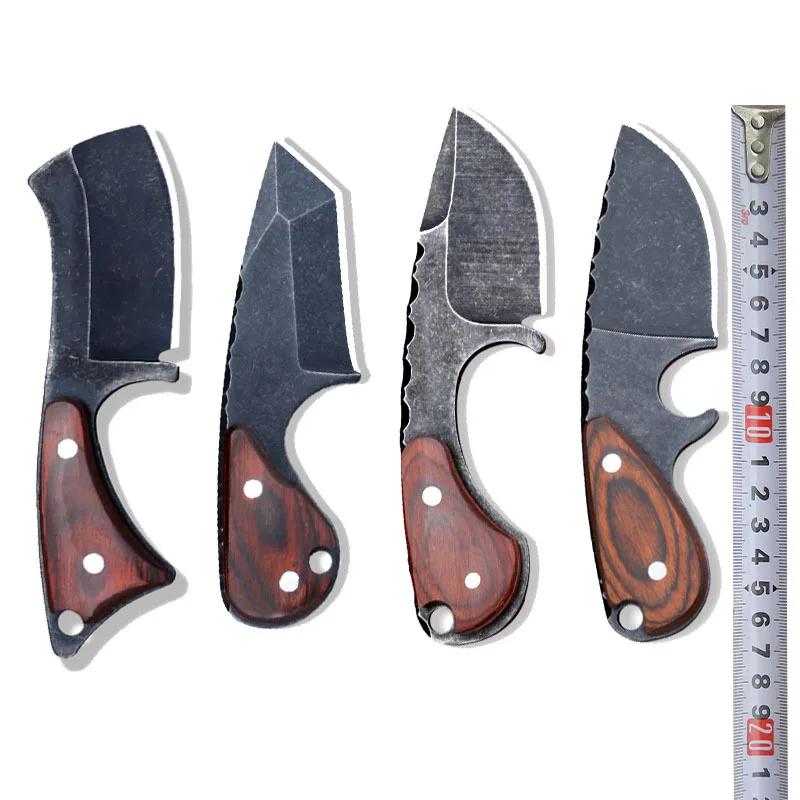 

Classic Outdoor Tactics High Hardness Straight Knife for Survival in the Wild Military Knife Self Defense Knife Camping Knife