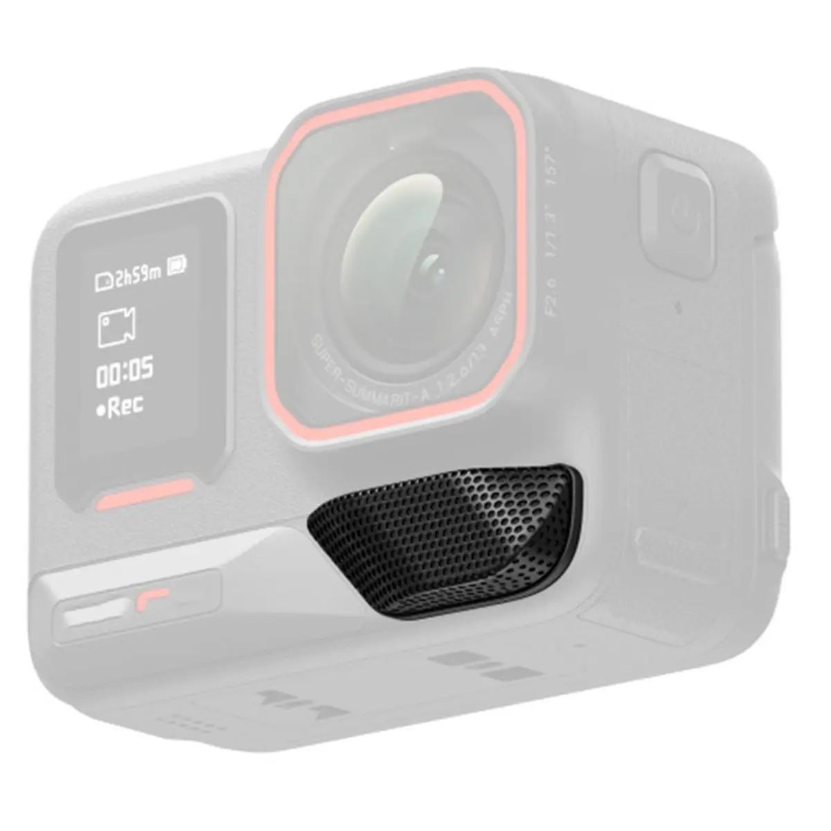 OKgood For Insta360 Ace Pro 2 Wind Noise Reduction Cover Microphone Windscreen Sponge Mesh Cap Action Camera Audio Accessory
