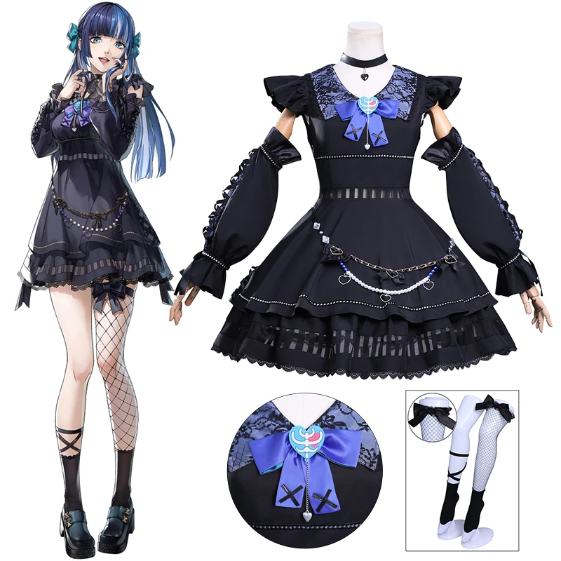 

Shikano Ichigo костюмы для косплея аниме P5 униформа для ролевых игр Хэллоуин вечерние наряд для женщин