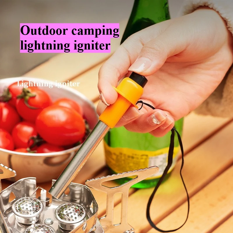 

Outdoor Camping Pulse Electric Igniter Gas Stove Accessories Meal Stove Pressure Portable EDC Ignition Stove Accessories