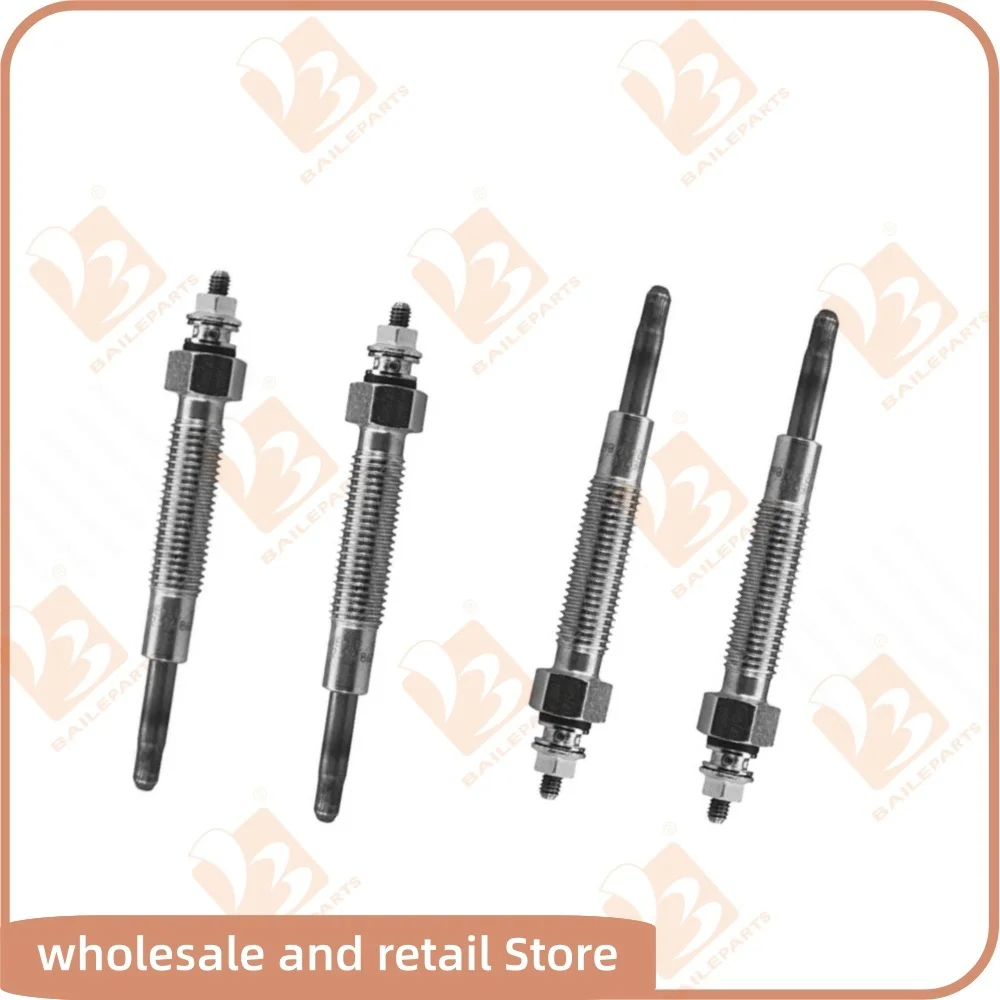 

4 шт. 3671042000 Свеча накаливания для Hyundai H-1 H100 2,5 2,6 Mitsubishi L300 L200 Pajero Nissan Pick-Up 2,7 82-10 MD077167 36710-42021