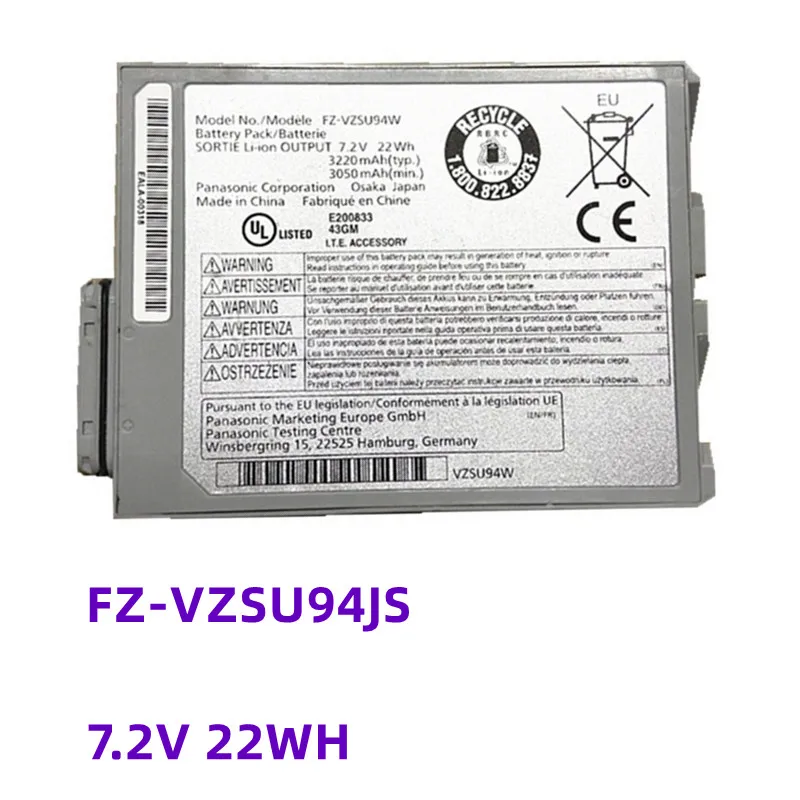 FZ-VZSU94W VZSU95W VZSU94 VZSU94JS Laptop Battery For Panasonic FZ-M1 FZ-B2 FZ-M1C FZ M1 B2 M1C Toughpad 7.2V 22Wh