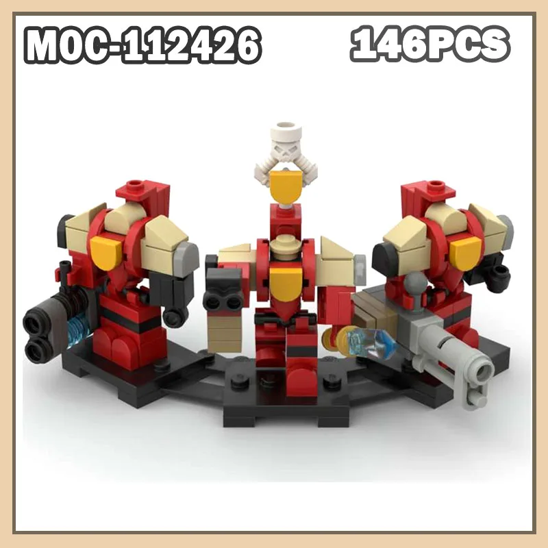 

MOC-112426 40k Blood Ravens Terminator Squad Building Block Assembly Game Model Compatible Bricks KIDS TOYS Adult Gifts 146PCS
