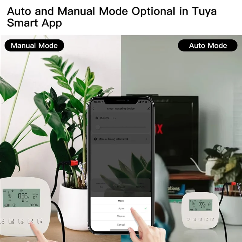 ABJN-Smart поливочная машина Wi-Fi Tuya автоматическая микрокапельная система орошения контроллер растений инструмент Alexa