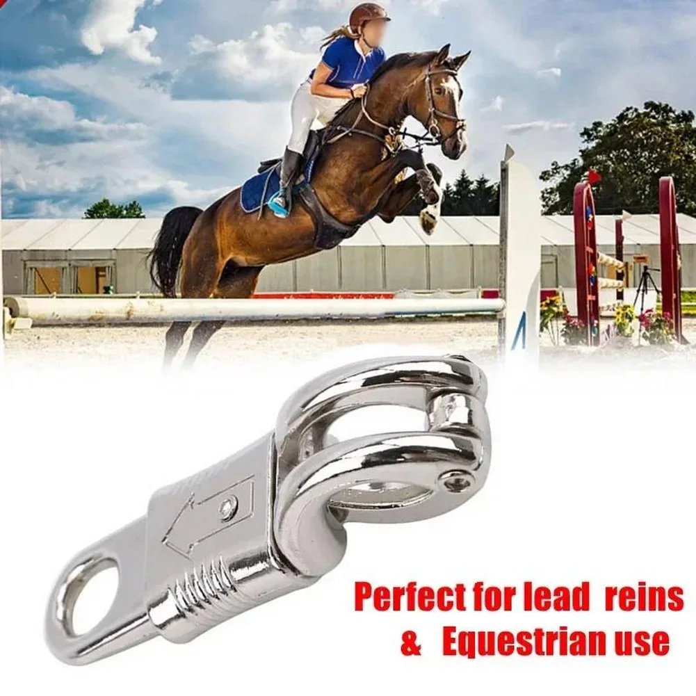 1Pc Horse Points Hook Swivel Hook Buckle Zinc Alloy Quick Release Hook For Outdoor Pet Dog Traction Rope Hook