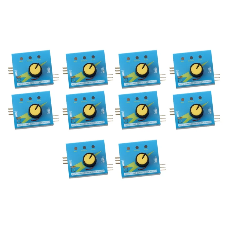 

10X сервотестер CCPM Master Checker Consistency 3CH 4,8-6 В