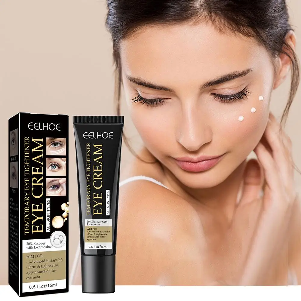 Firming Eye Cream Carnosine Eye Cream Remove Wrinkles Puffiness Smoothing Eye Bags Lighten Dark Circles Fine Lines For Eye Care