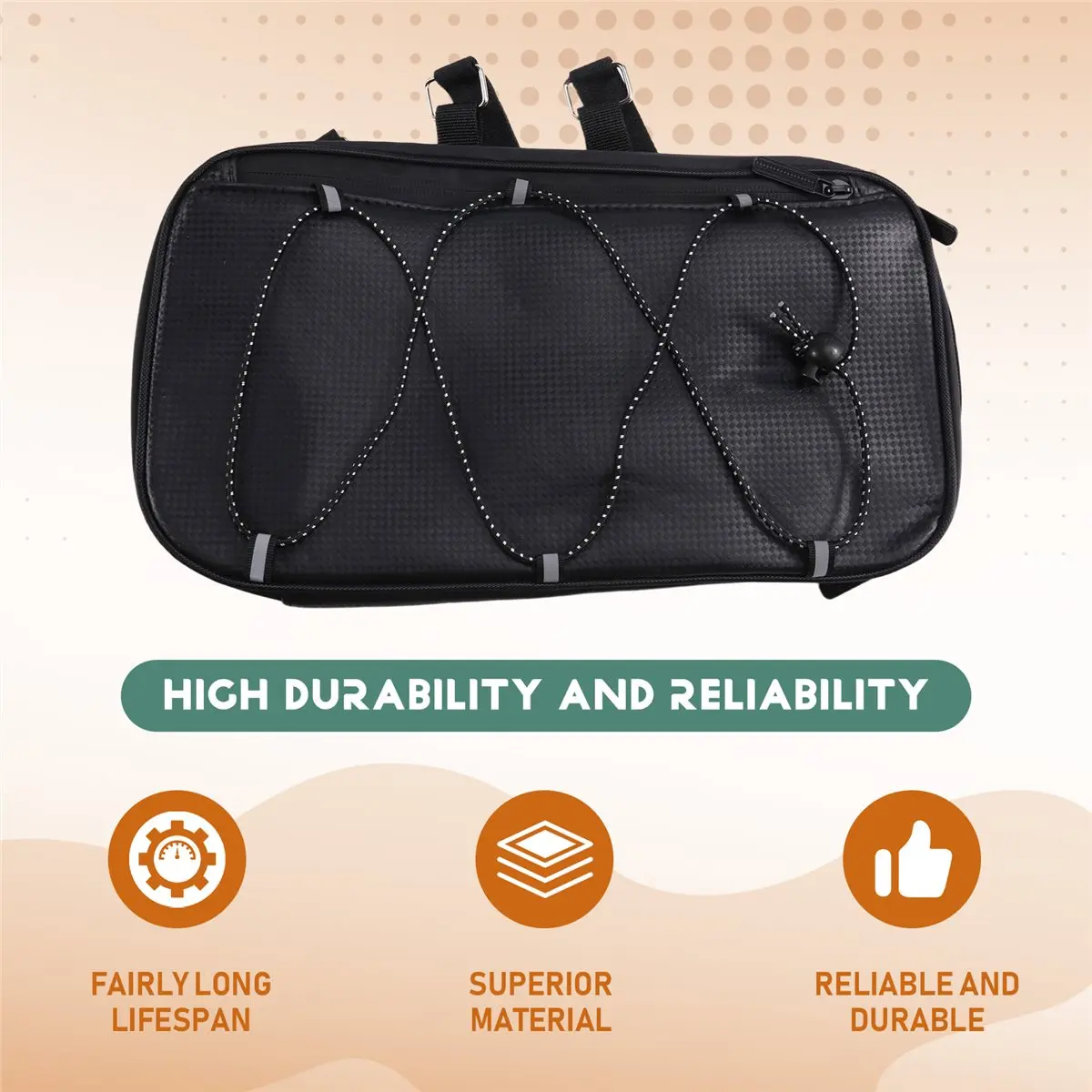 Bicycle Rear Seat Bag Bike Rack Bag Trunk Pannier Cycling Waterproof Travel Bag for Cycling Travel