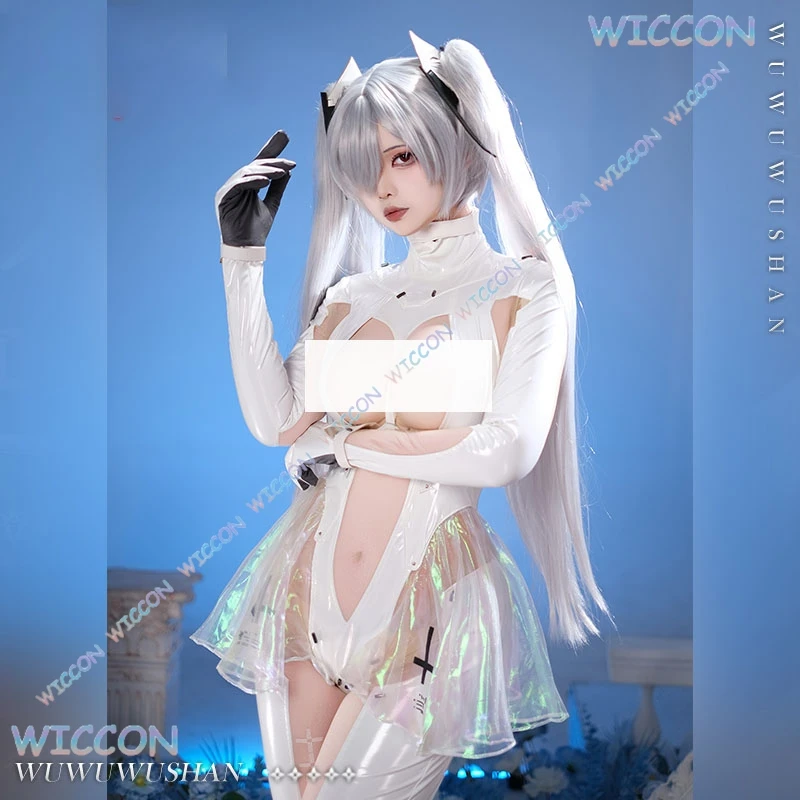 [CosRoom] أناشيرو سندريلا نيكي آلهة النصر التأثيرية فستان شعر مستعار الزي الأصلي زي الهالوين المرأة المثيرة Cl