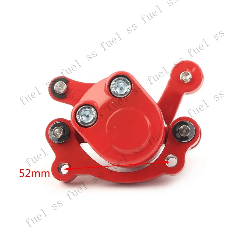 S+ 1 Pcs Rear Red Disc Brake Caliper Pads for 47cc 49cc Mini Pocket Bike ATV Quad