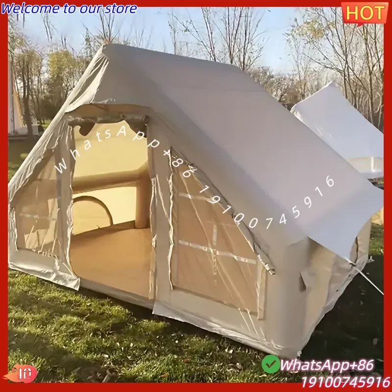 2026 Forerunner Inflatable Air Tent Oxford Outdoor Camping Hiking Inflatable Tent 7 square Meters Plus Height