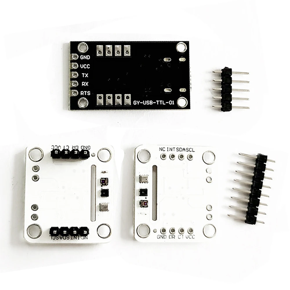 GY-39 4-in-1 Weather Station Module MAX44009 BME280 Light Intensity Temp Humidity Barometric Pressure Sensor UART I2C for MCU