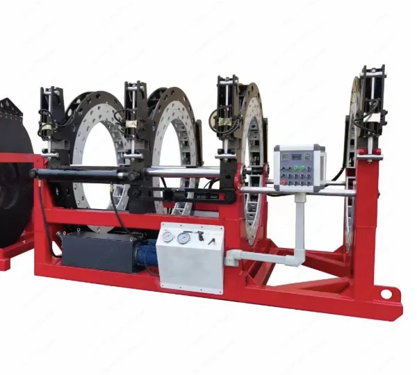 Hydraulic butt fusion HDPE PPR PE welding machine for plastic pipe HP160-315