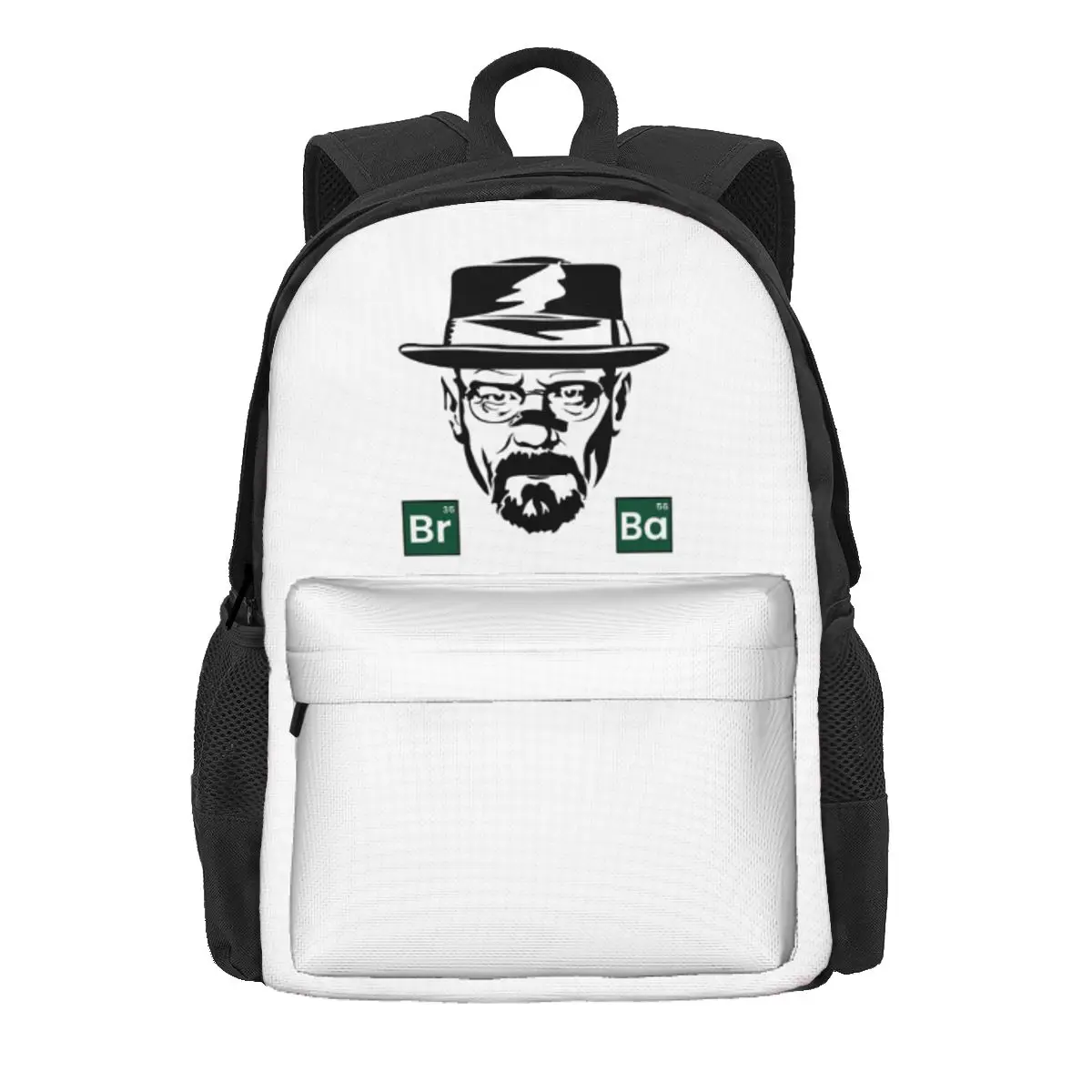 

Breaking Bad Walter White Drawing Backpack Daypack Large Capacity Kids BookBag School Bag Shoulder Bags for Men Women