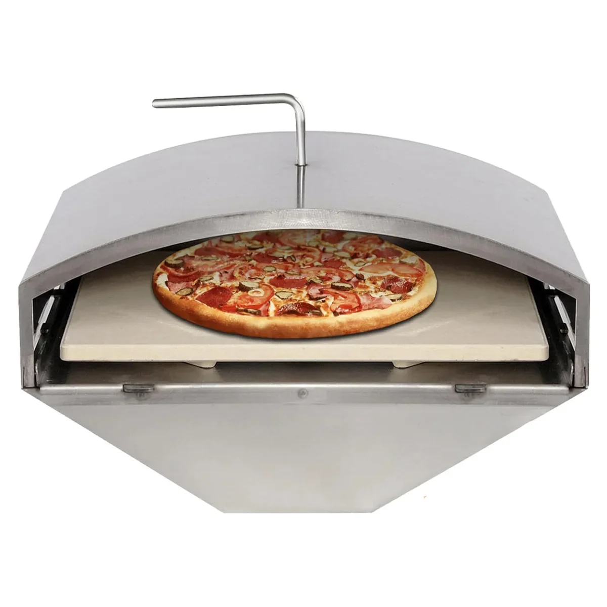 Indoor Pizza Ovens Stainless Steel Kitchen Electrical  Baking BBQ Camping Toasters Commercial Dome Pizza Oven for Restaurant