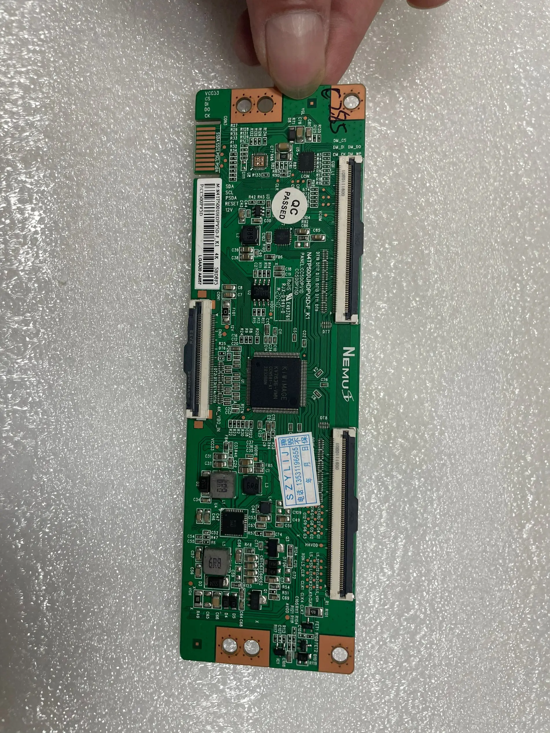 

50M2 50V40 Logic Board CC500PV5D N4TP500UHDPV5D-F-K1