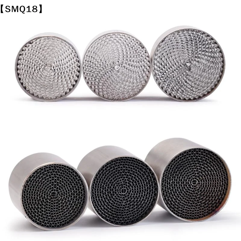 Universal Motorcycle Exhaust Honeycomb DB Killer Reduce Noise High Torque At Low Speed Gas Purification Treatment【SMQ】