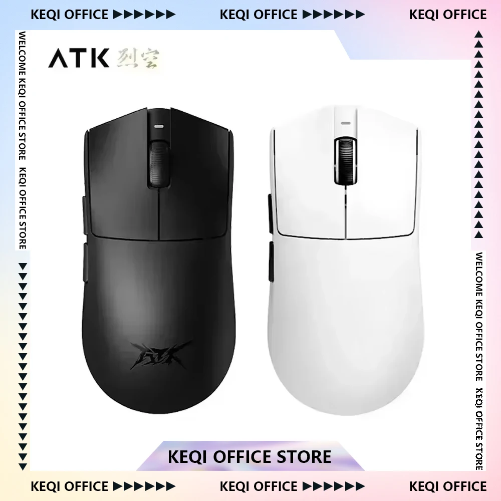 ATK Blazing Sky X1 Mouse Wireless 3Mode 8K Low Latency Lightweight FPS Liekong E-sports Gaming Mice Custom Pc Accessories Gifts