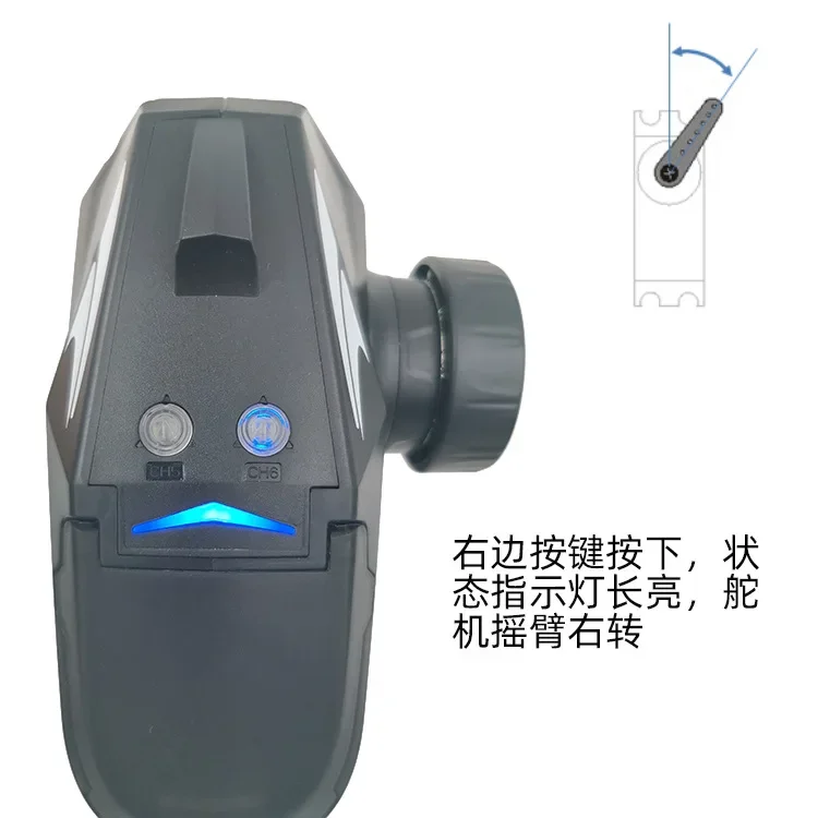 DumboRC X6P 2.4G 6CH émetteur X6F LED récepteur ensemble de lumière LED pour RC voiture bateau réservoir véhicule chenille TRX4 Axial SCX10 D90