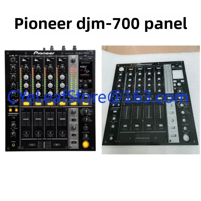 Pioneer Pioneer DJM-700 mixer complete panel, iron plate, fader plate, medium plate, mixer shell