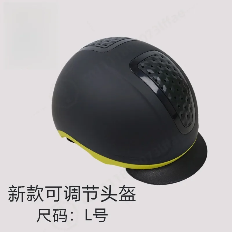 Adjustable Equestrian Helmet Magnetic Buckle Matte Wear Resistant Breathable Shockproof Horse Riding Helmet for Outdoor Sports