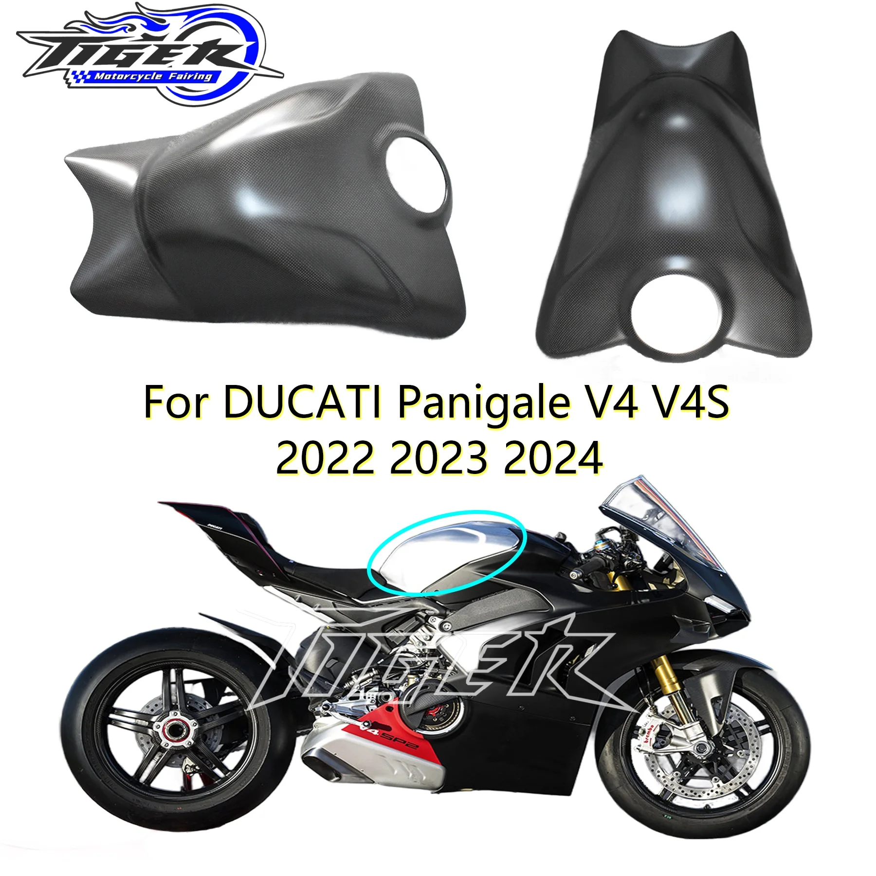 

Full fairing kit 100% full dry injection ABS For Ducati V4 V4S V4R Gas Cover 2022-2024