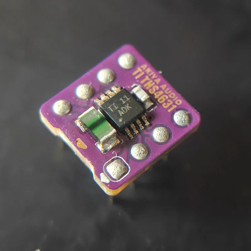 SmCpAuthentic Ti Flagship Ths4631 Single-to-dual Op-amp, Replacement For Lm49990/ad8620, Dedicated Adapter Board
