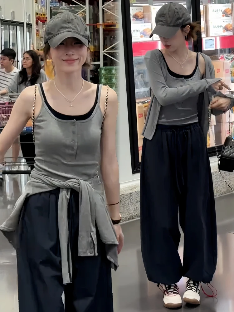 عارضة Ele الترفيه مجموعة المرأة الجديدة الخريف Faion العمر-Defng سترة ملابس خارجية فستان أطفال مع سروال داخلي Fraance Sle كسول شيك