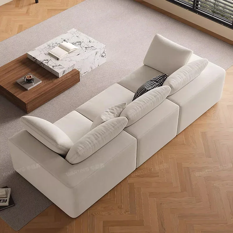 White Cloud Living Room Sofas Replica Sectional Modern Floor Office Velvet Living Room Sofas Designer Muebles Outdoor Furniture