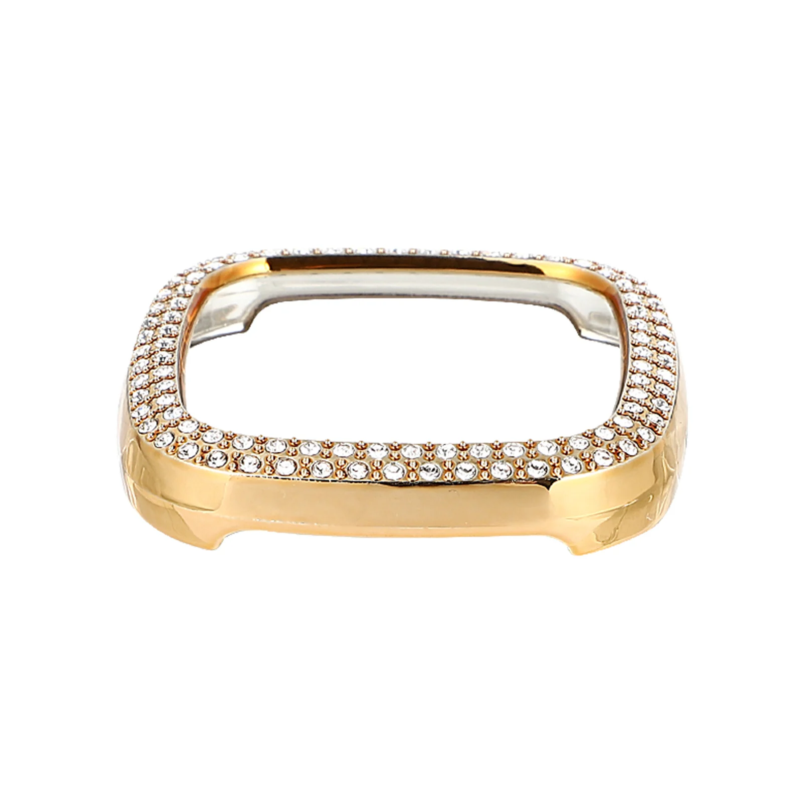 Funda protectora para reloj con revestimiento eléctrico, Compatible con Fitbit 3 Sense, protección completa, resistente a arañazos y suciedad