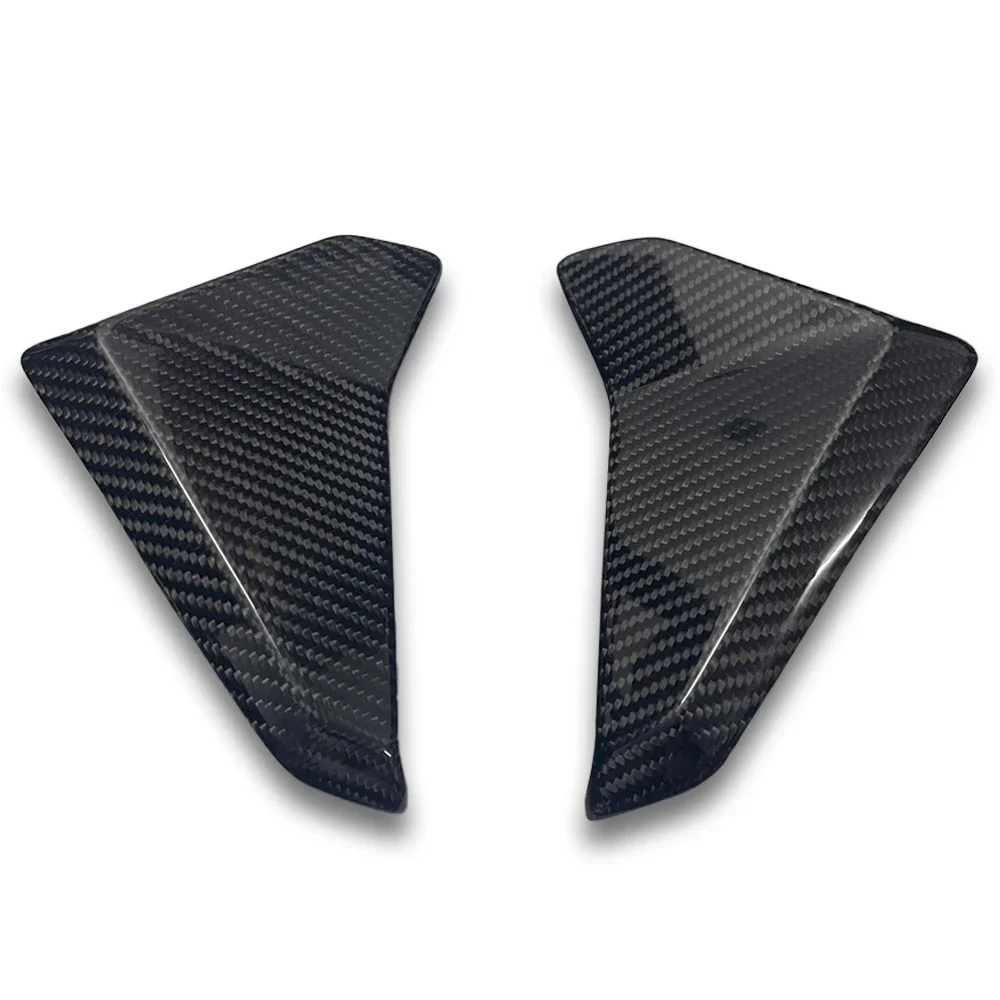 For Triumph Street Triple 765R 765RS 2023 2024 2025 Carbon Fiber Motorcycle Accessories Outer Radiater Covers Side Panels