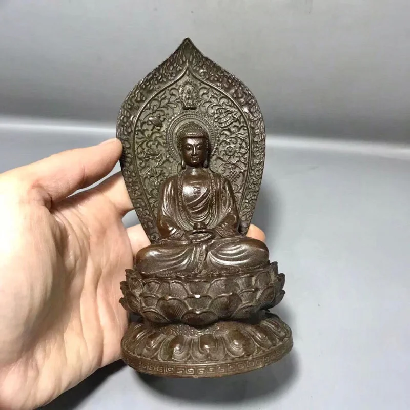 

Shakyamuni Tathagata Buddha Statue Ornament Home Living Room Decoration Chinese Style Ornament