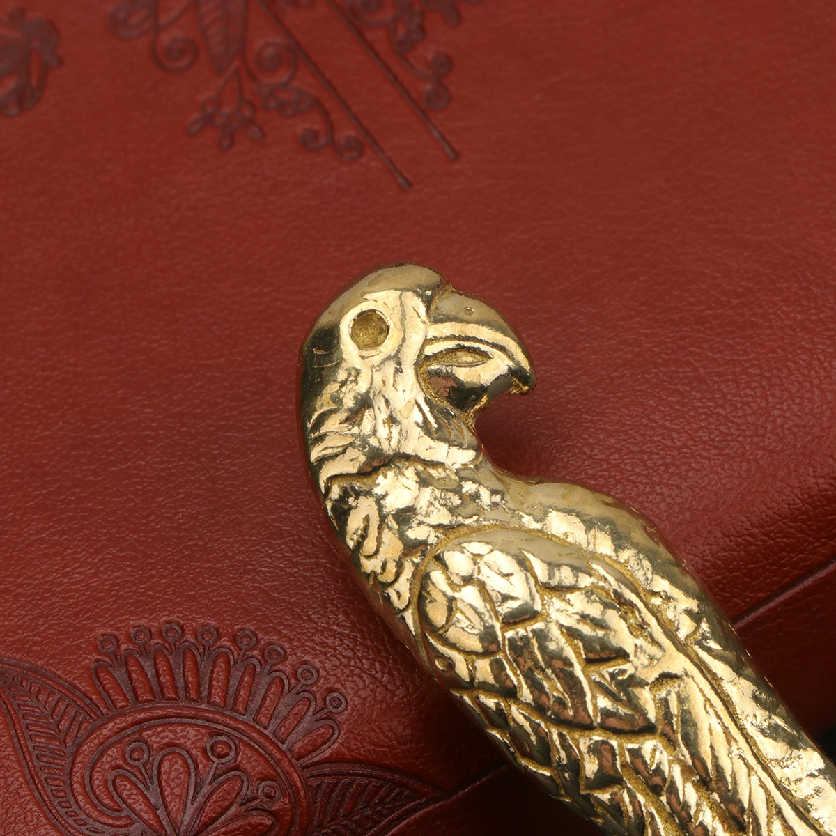 

Copper Parrot Shape Tea Needle Handmade Teaware Essential for Loosening Puer Brick Cakes Tea Drinking Accessory