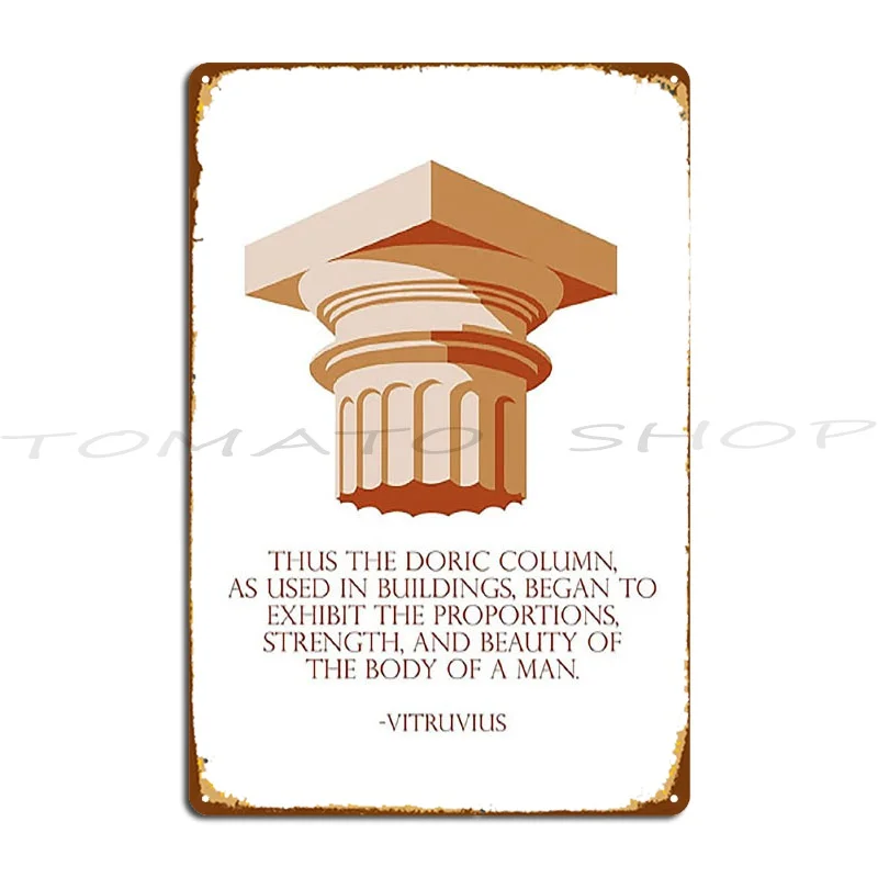White Columns Of Gediminas Ionic Doric Tuscan Corinthian Column Bases Ruins Of Persepolis Metal Sign Poster