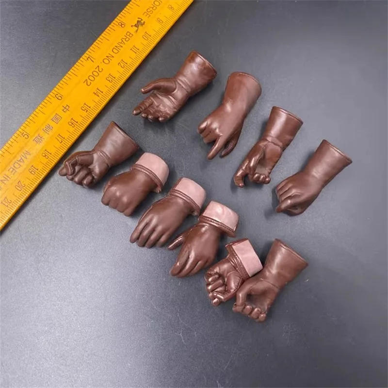 

1/6 Soldier Fashion Trend Motorcycle Glove Hand 10 Pcs High Quality Model Accessories Fit 12'' Action Figure HT Body In Stock