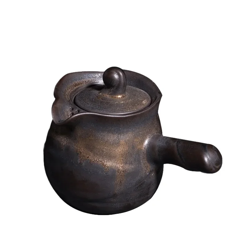 japanese ceramic kyusu teapot vintage side handle tea pot drinkware 200ml