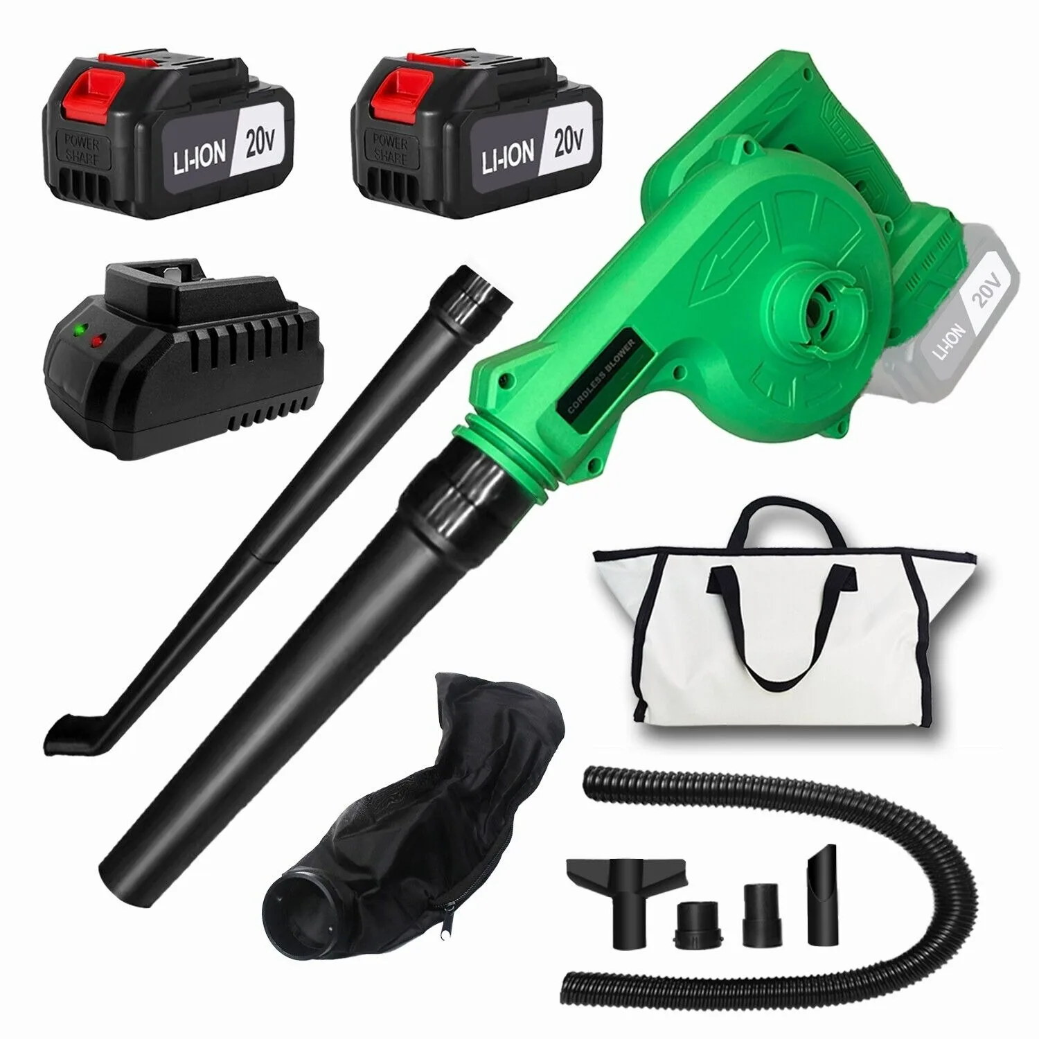 

Tegatok 20V Garden Cordless Blower Vacuum Clean Air Blower for Dust Blowing Dust Computer Collector Hand Operat Power Tool