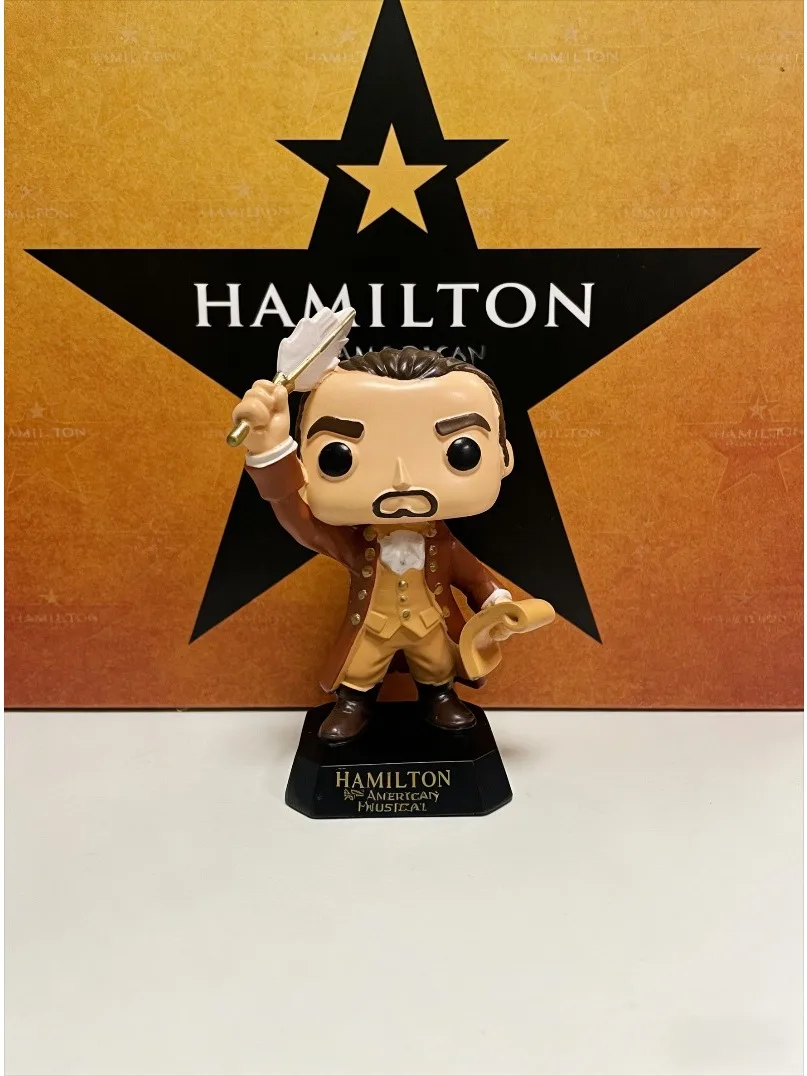 Hamilton 10th Anniversary Limited Edition  Figure, Alexander Hamilton Collectible Vinyl Figurine for Broadway Fans Gifts & Desk