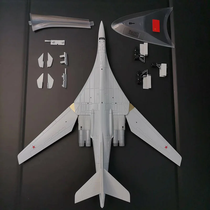 Plane Model Toy 1/200 Scale Russia Air Force Tupolev TU-160 TU160