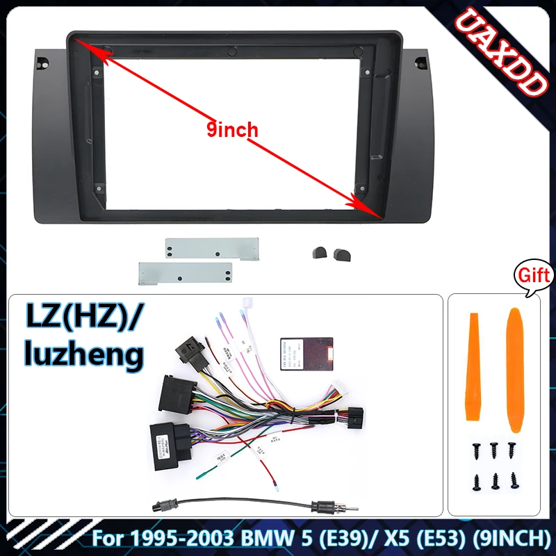 Für 1995-2003 BMW 5 E3 X5 E53 9-Zoll Auto-Radio Android DVD Stereo Audio Bildschirm Multimedia-Videoplayer Rahmenkabel Canbus-Kabelbaum – Detail 3