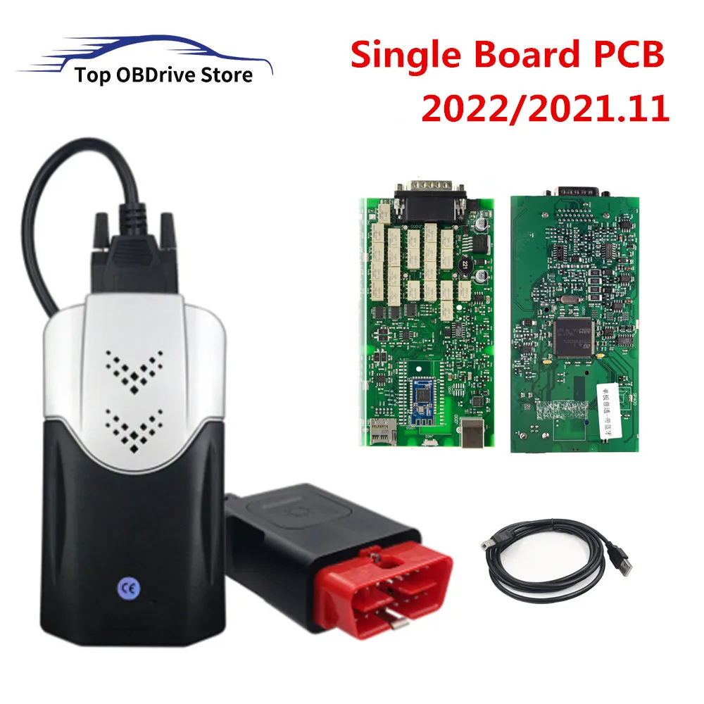 2024 Multidiag Pro Single Board NEW VCI TCS PRO Better then 9241A V3.0 NEC Relay For Multi Cars Trucks OBD2 Diagnostic Tool