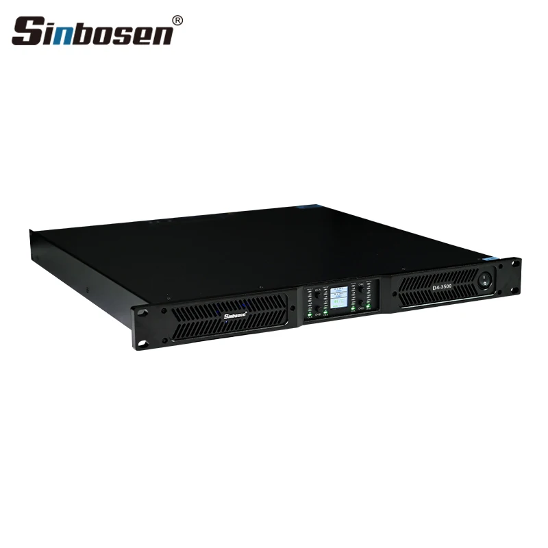

Professional Class D D4-3500 Temperature Led Display Sound System Digital Amplifier