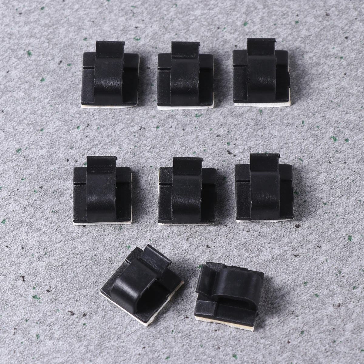 

100 Pcs Wiring Button Cable Clips Wire Management Holder Tie Self Adhesive Clamp Buckle