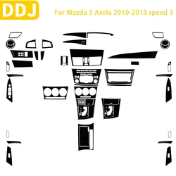 For Mazda 3 Axela 2010 2011 2012 2013 Speed 3 Accessories Car Plastic Black Interior Auto Gearbox Air Conditioning Trim Sticker