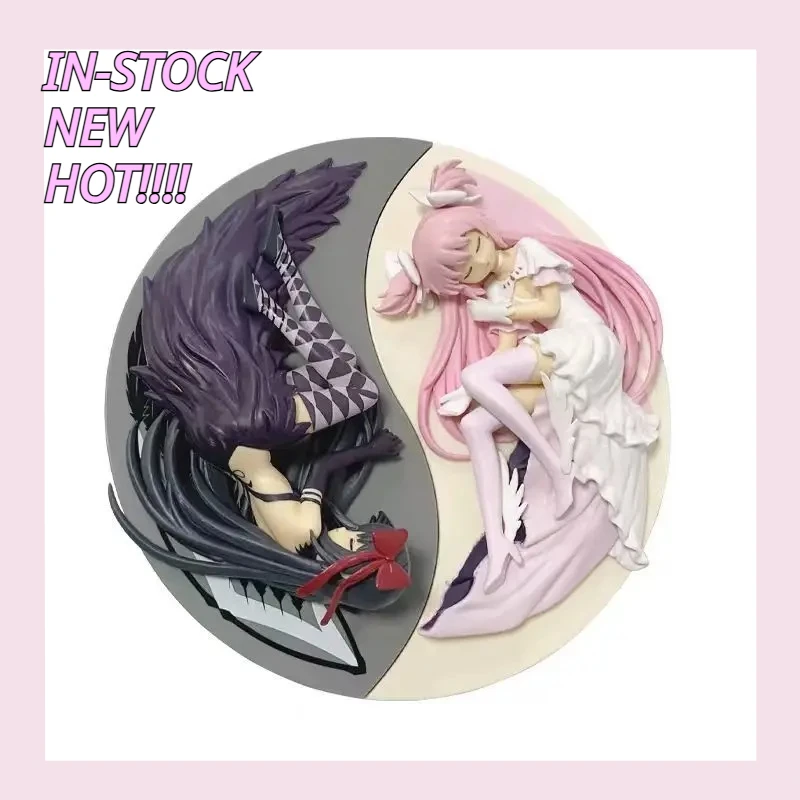 

Anime Madoka Magica Lying Position Sleeping Position Akemi Homura Demon Form Close Eyes Hand Ornaments Exquisite Carving Gift