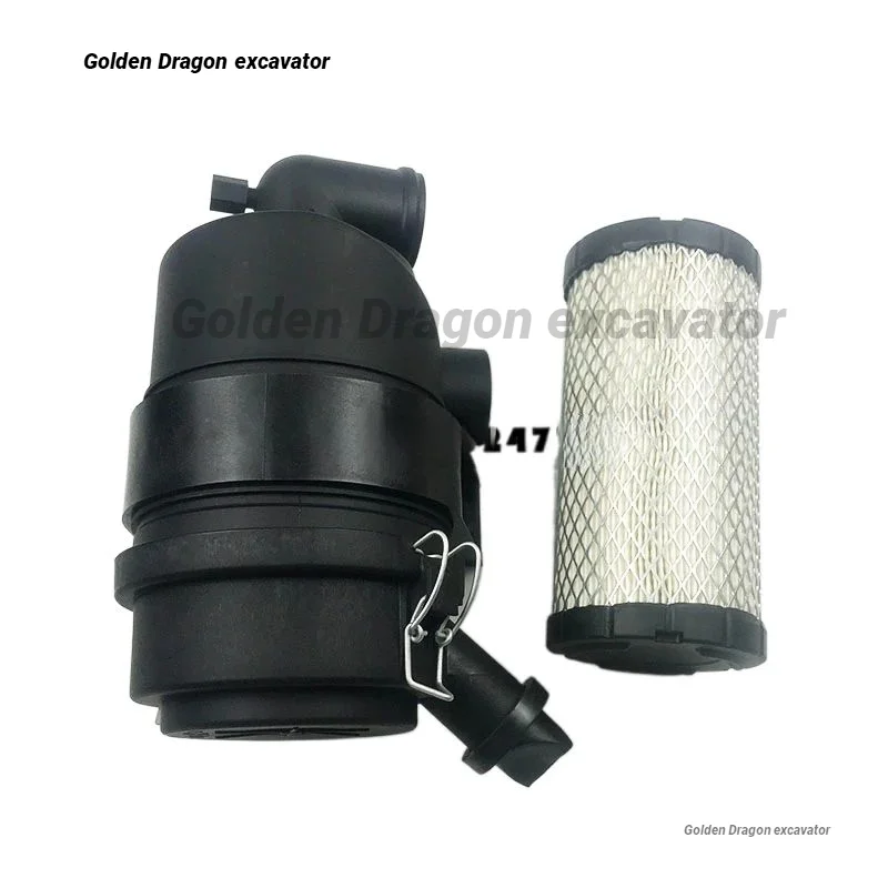 Excavator accessories Kubota 15/20 air filter rear cover outer cover air filter housing air filter assembly