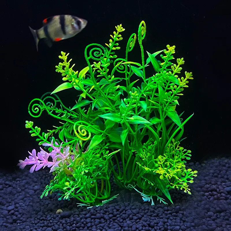 Simulatie Waterplanten Aquarium Aquarium Landschapsarchitectuur Plastic Waterplanten Micro Landschap Decoratie Ornamenten