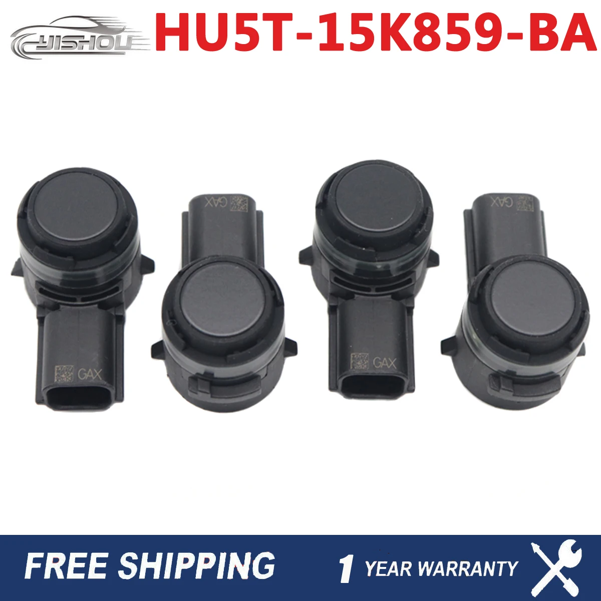 HU5T-15K859-BA Ultrasonic PDC Backup Assist Radar Parking Sensor for Ford TRANSIT CUSTOM 2.0 TDCi Lincoln EcoSport 13-21